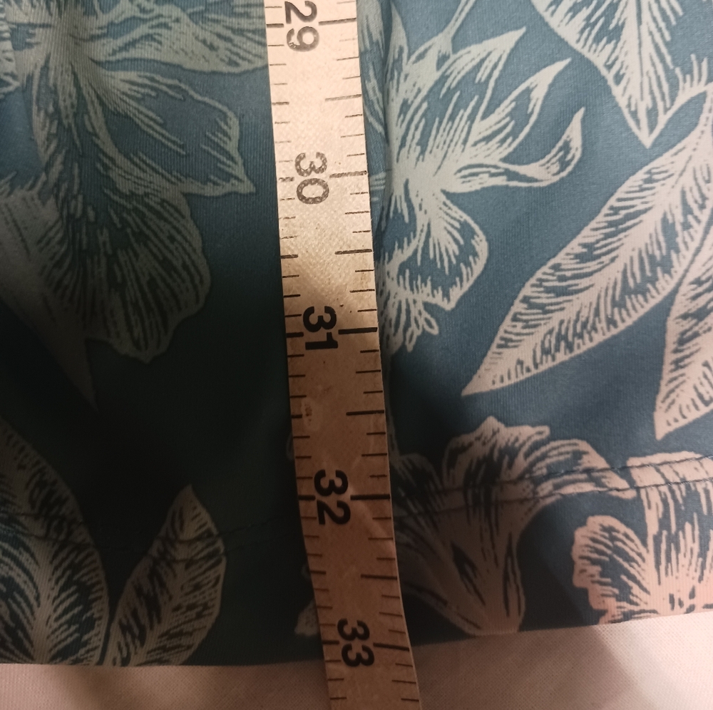 Columbia Women's Tropical Print Midi Dress - Blue and Orange - Picture 5 of 11